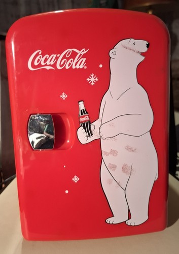 Coca cola bear mini fridge - cola,